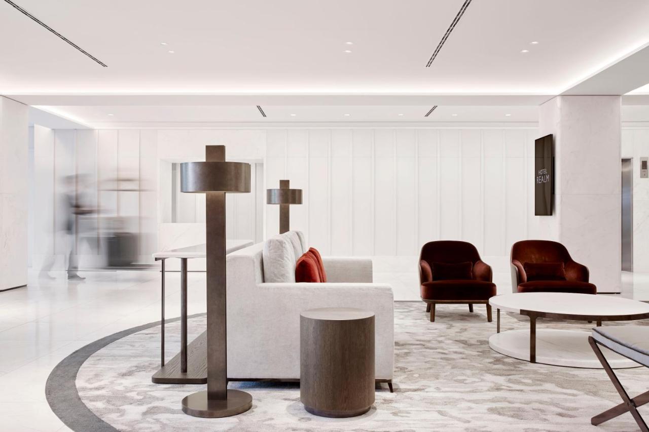 Hotel Realm Канберра Екстер'єр фото The interior of the lounge